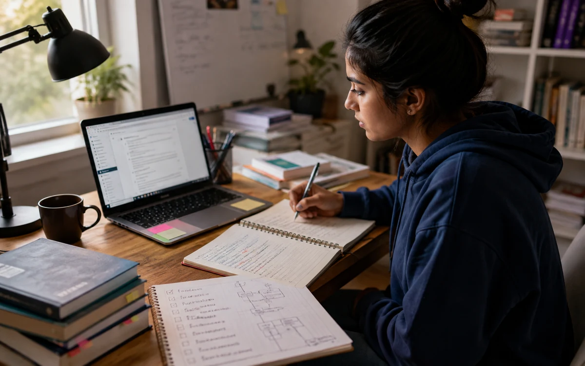 Students combining AI tools with critical thinking, data analysis and problem-solving skills.